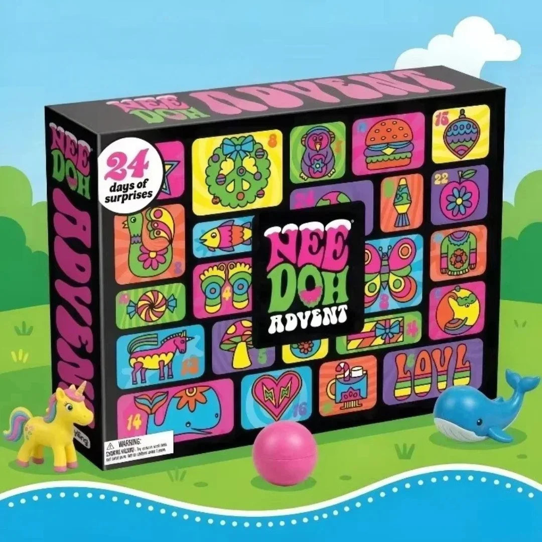 Advent Calendar 24-Day Countdown Squishy Figures