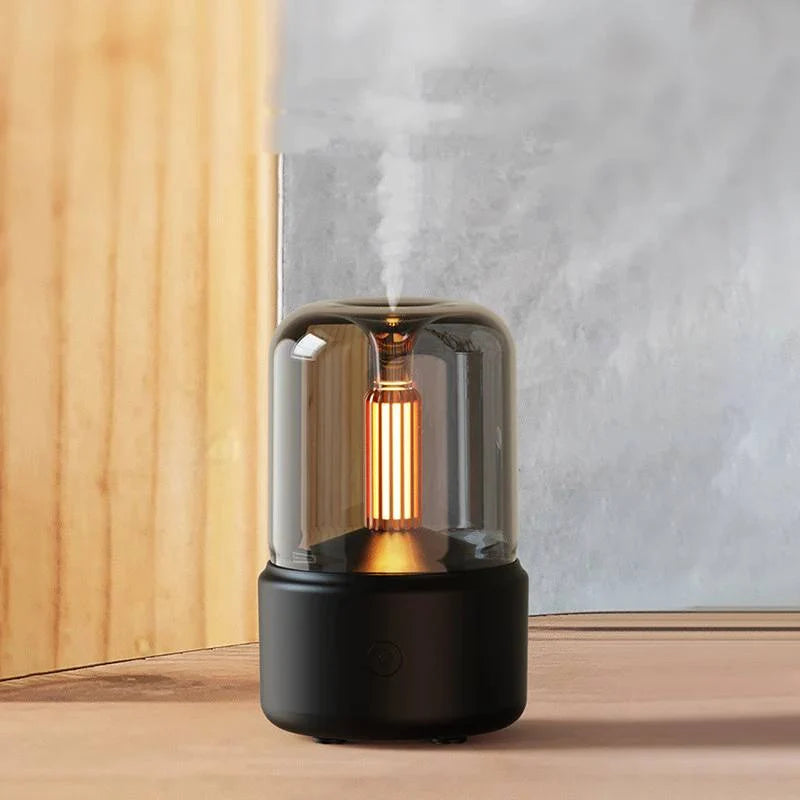 Aroma Diffuser Candlelight Night Light Automatic Shut-Off