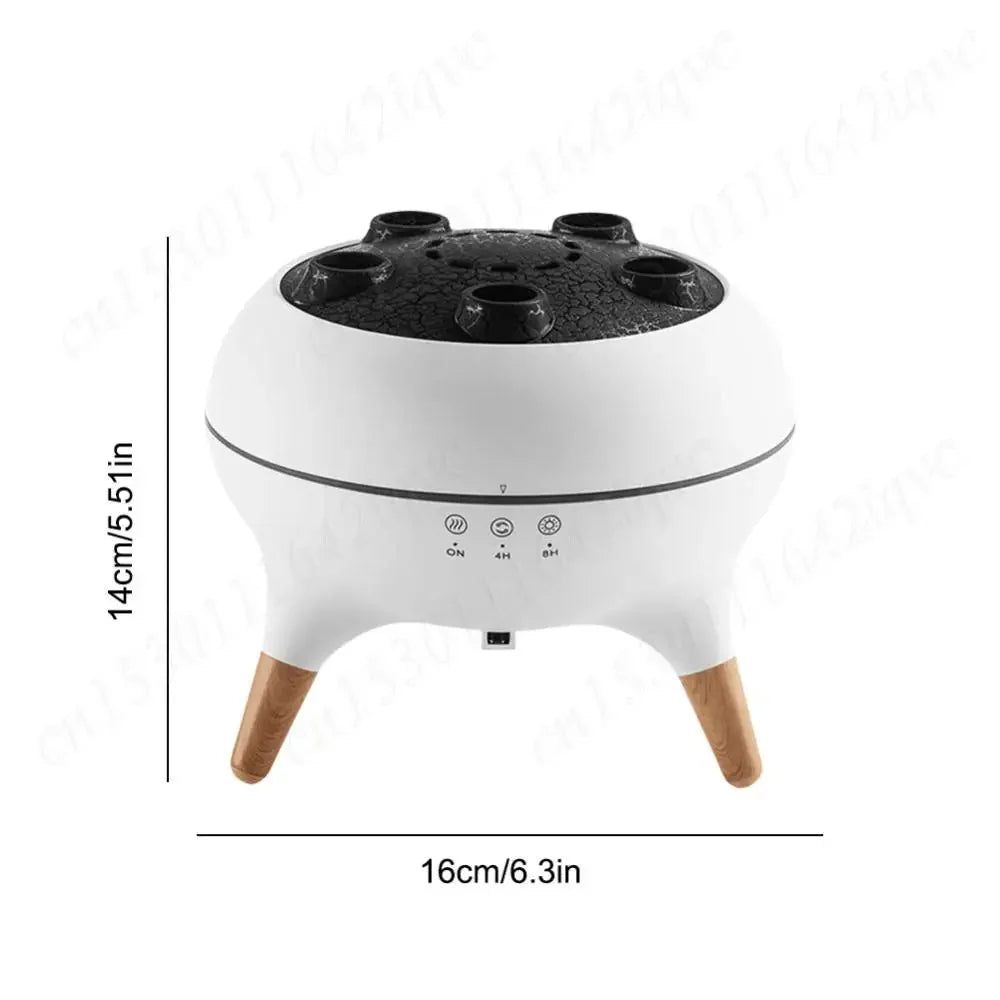 Aroma Diffuser Jellyfish Mist Rings & Gradient LED