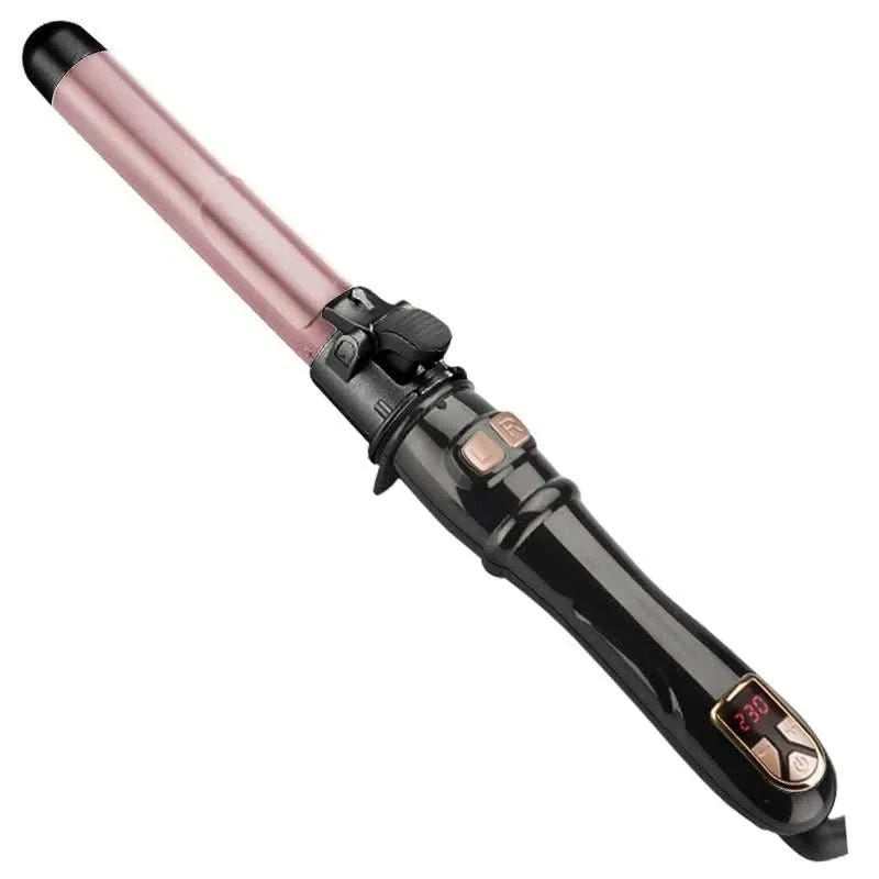 Automatic Curling Iron Cordless Ceramic-Coated Digital Temperature Control