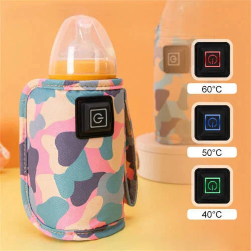 Baby Bottle Warmer Three Settings Power Bank Compatible