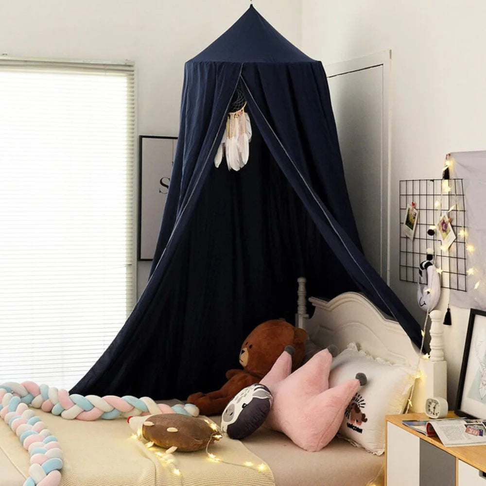 Bed Canopy Breathable Polyester Ceiling Hook Included