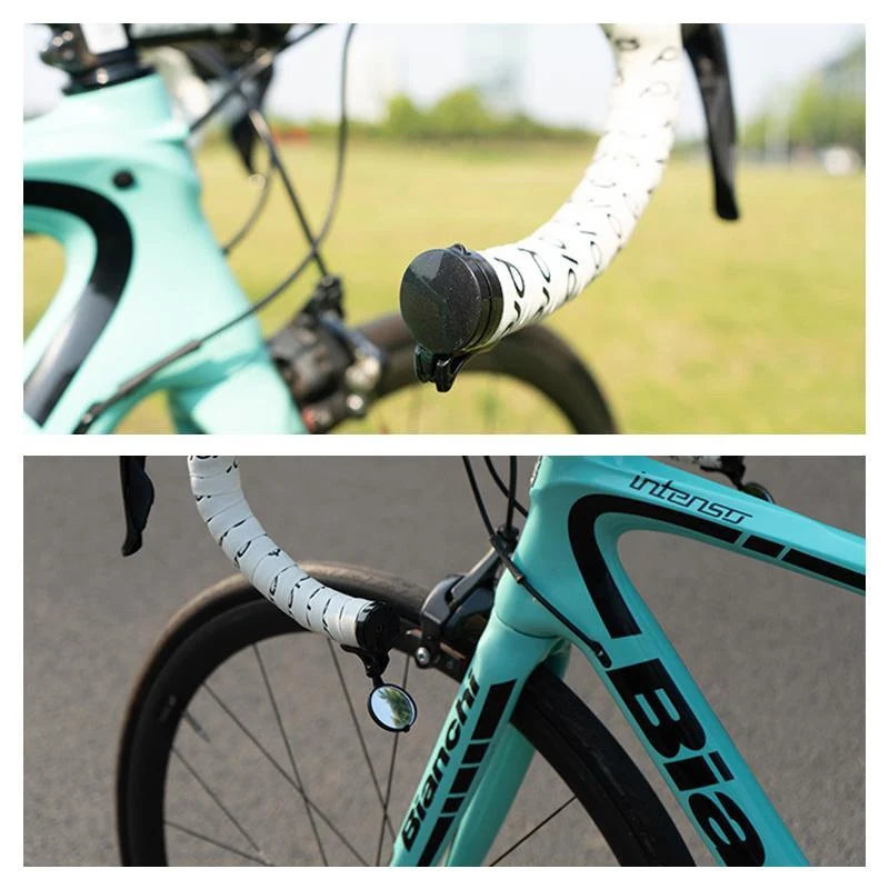 Bicycle Rearview Mirror Adjustable Lightweight Handlebar Mount