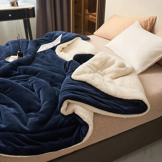 Blanket Flannel Fleece Lightweight Machine Washable