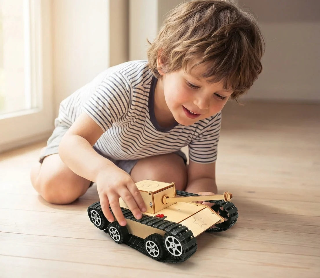Building Set Working STEM Models Snap-Together No Tools Required