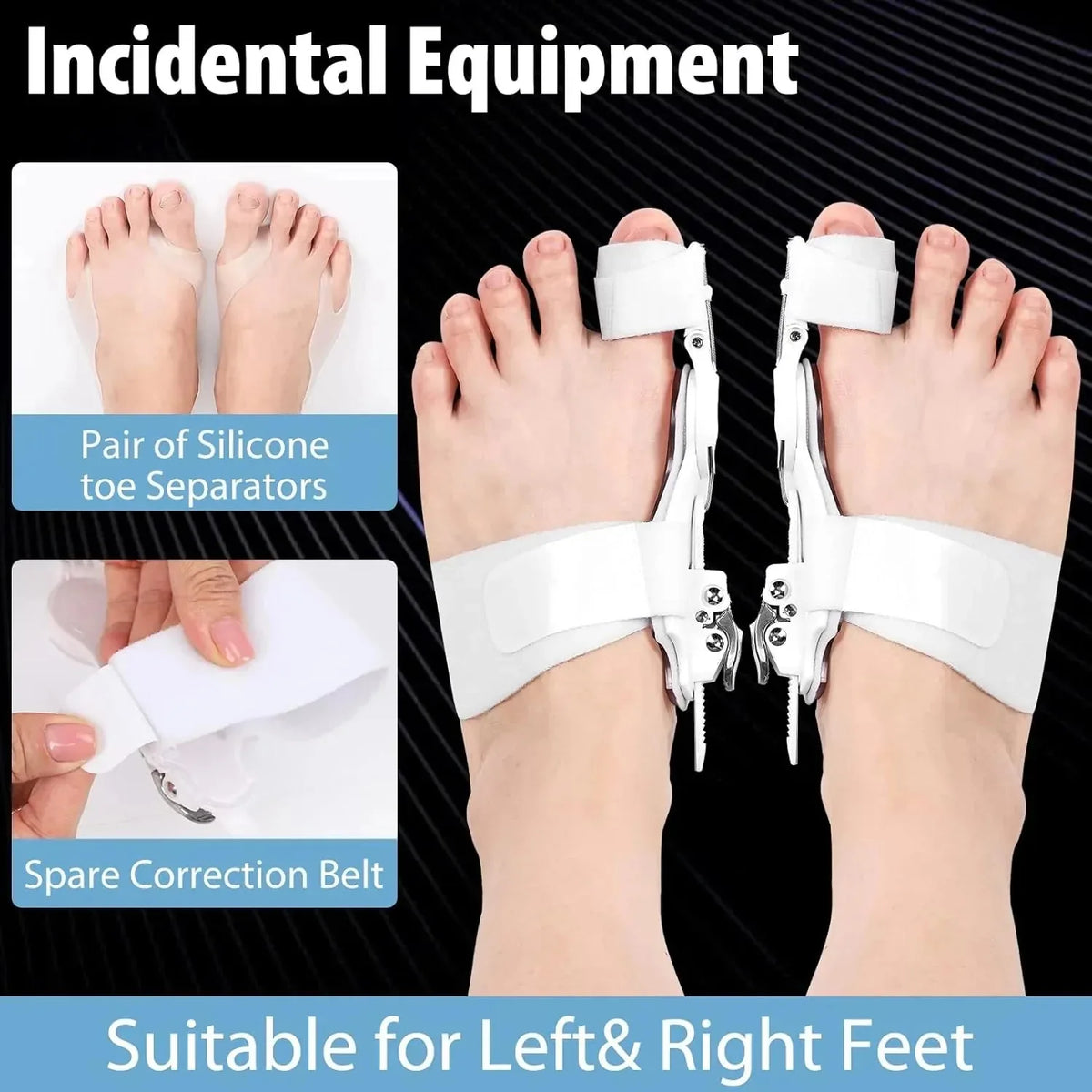 Bunion Splint Adjustable Soft Flexible Toe Support