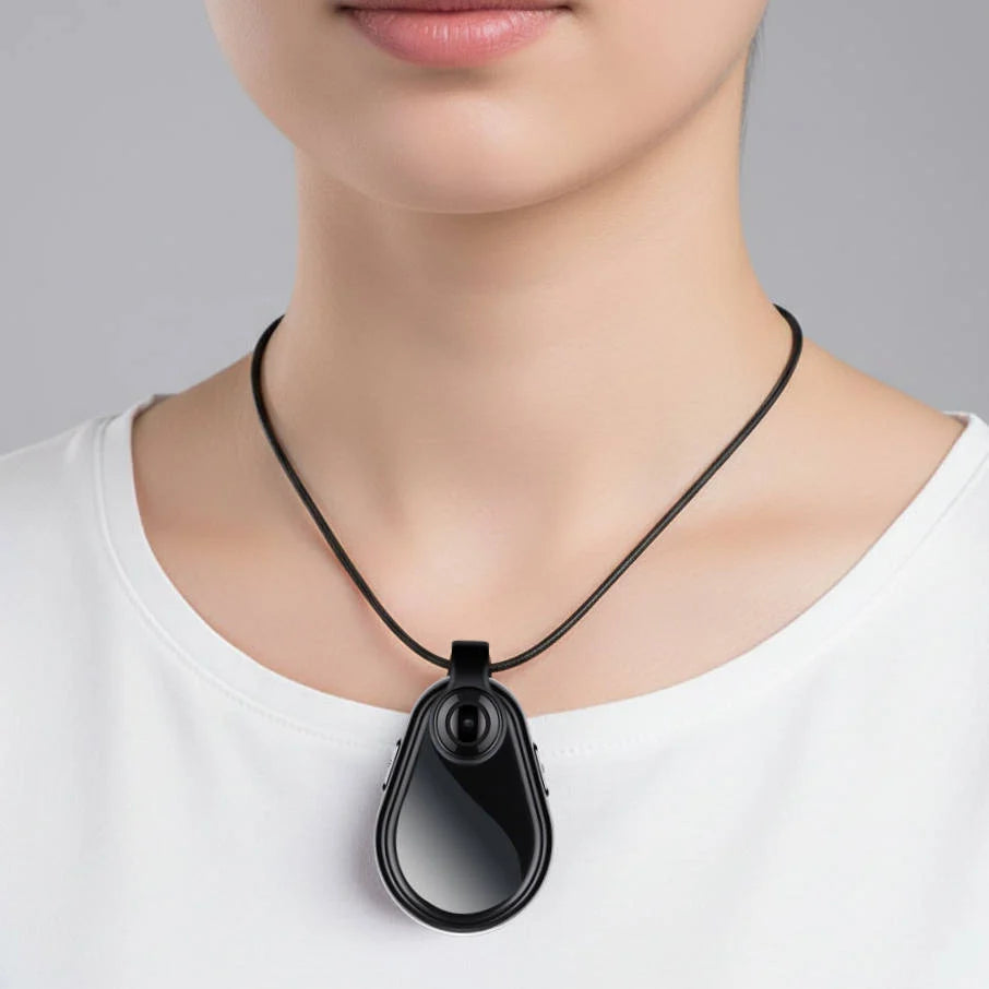 Camera Necklace 1080P Audio & Video Recording