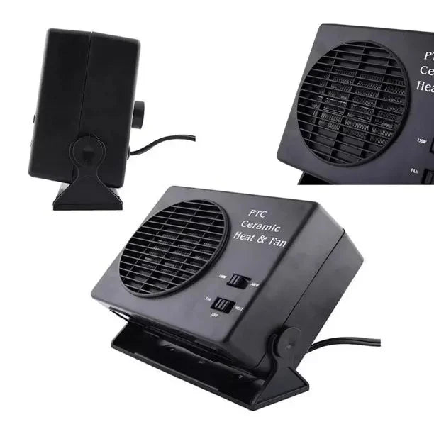 Car Heater 12V Ceramic Fan & Heat Modes