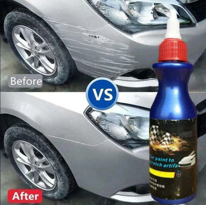 Car Scratch Remover Gloss Restoring Kit With Applicator & Microfiber Cloth
