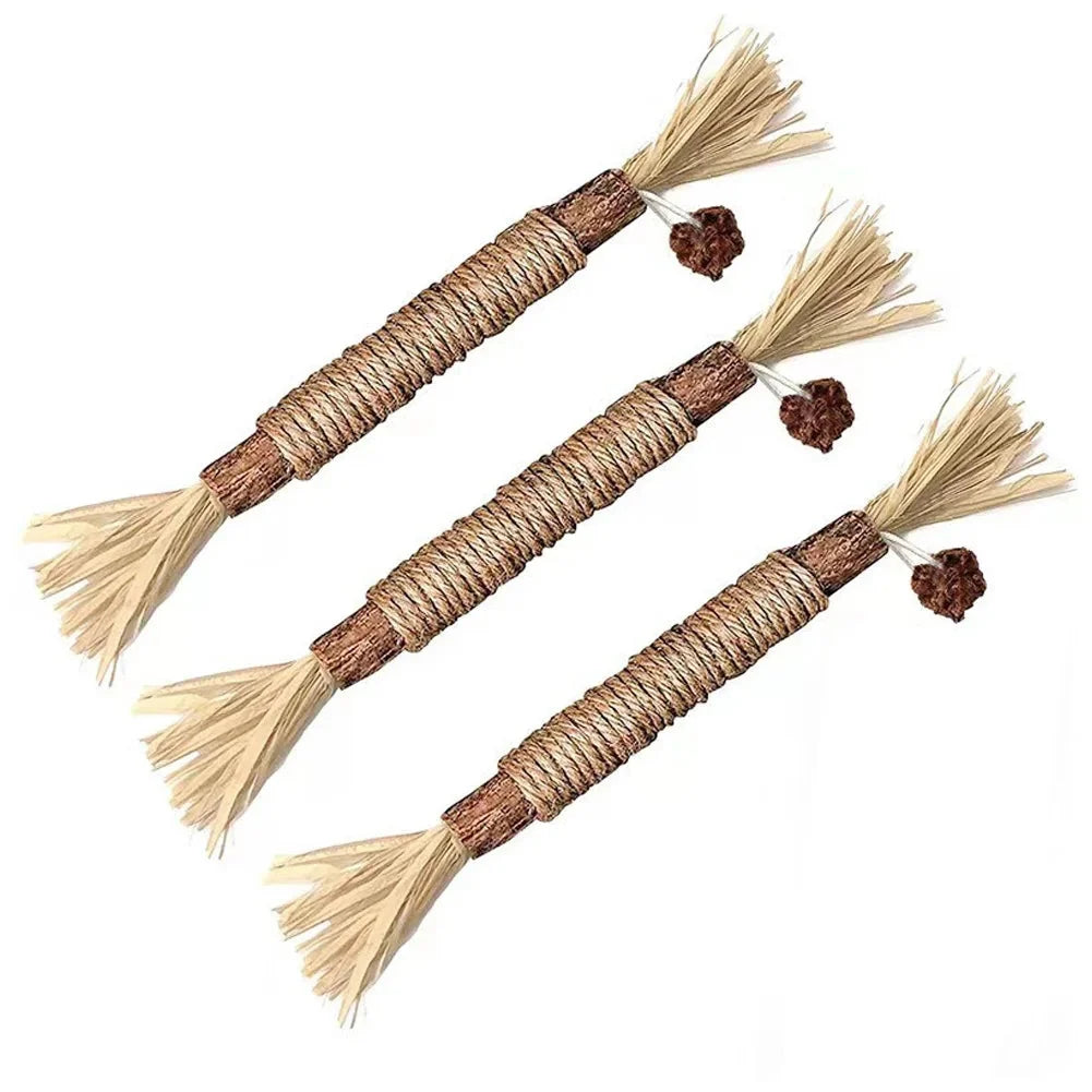 Cat Chew Sticks Silvervine & Catnip Set of 3