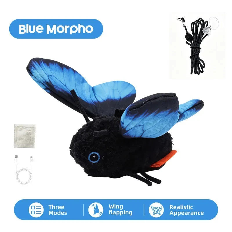 Cat Toy Fluttering Butterfly Touch & Motion Activated