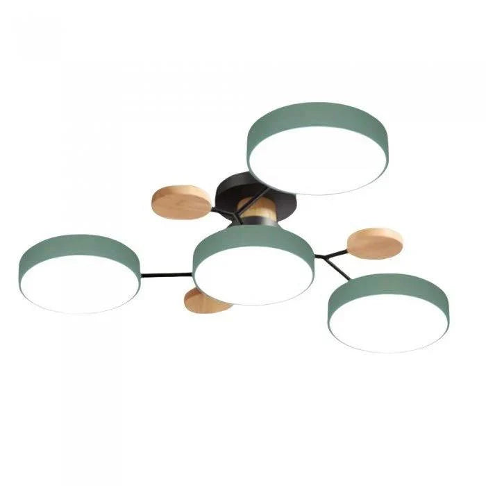 Ceiling Light Branched Design Integrated Warm White LED
