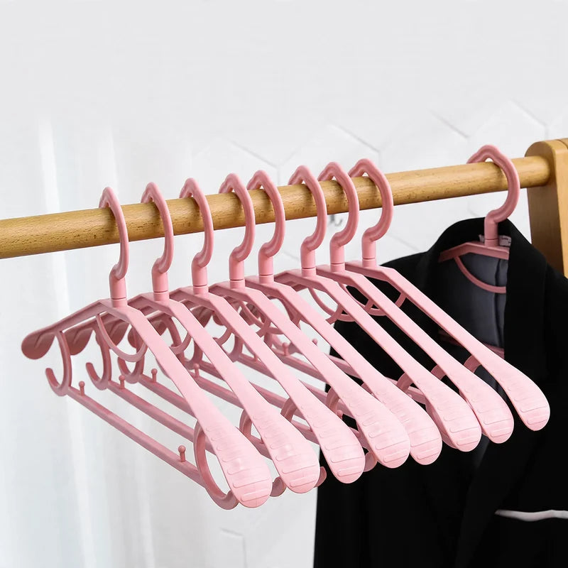 Clothes Hanger Non-Slip Space-Saving Plastic