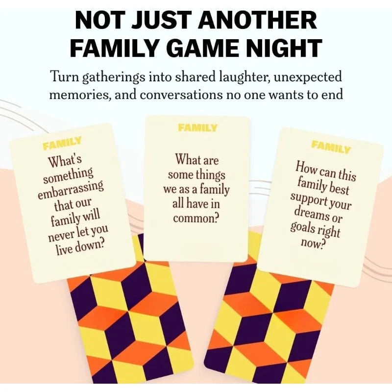 Conversation Card Game 150 Questions For All Ages