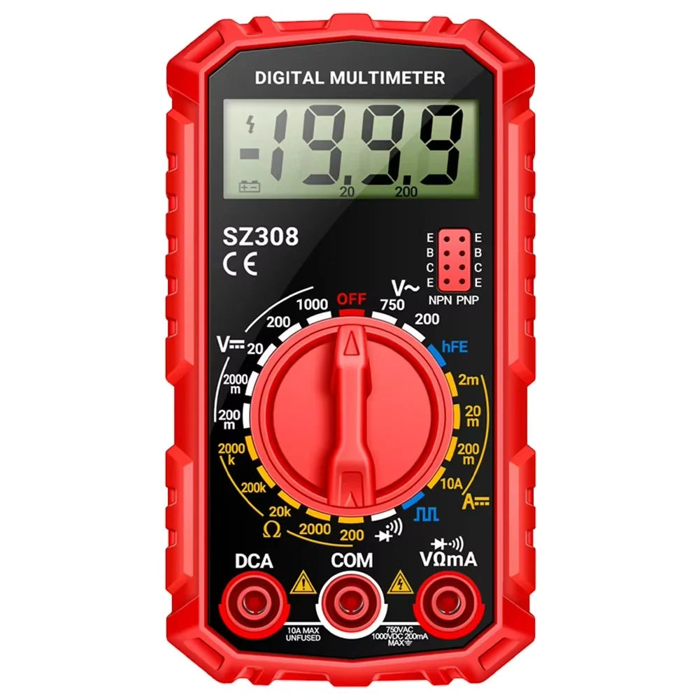 Digital Multimeter Extended-Reach Probes Diode & Continuity Testing