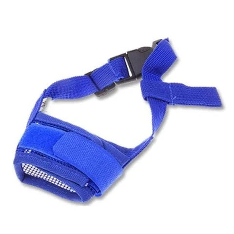 Dog Muzzle Soft Breathable Adjustable Open Design for Panting and Drinking