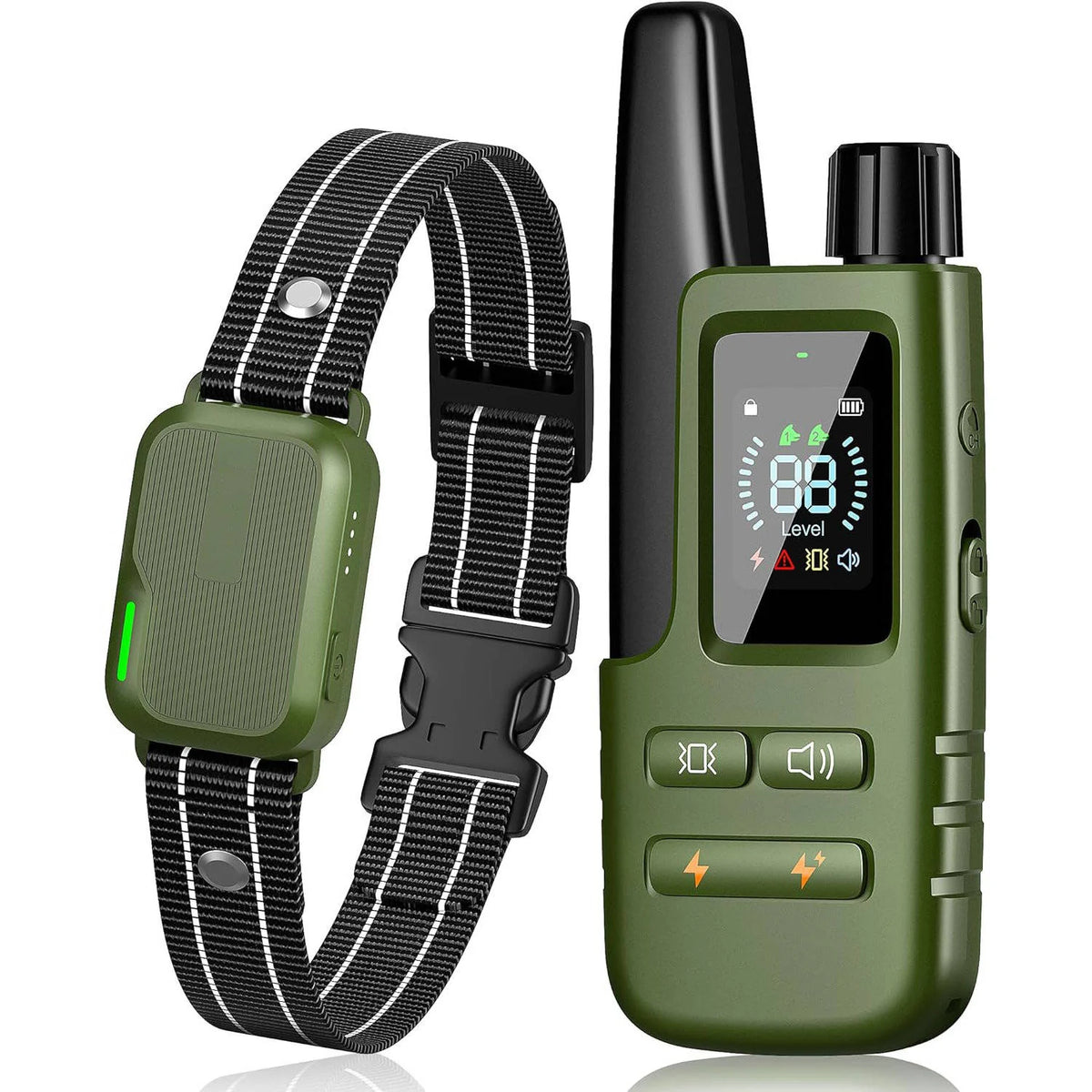 Dog Training Collar 3300 Ft Range Waterproof Dual-Dog Control