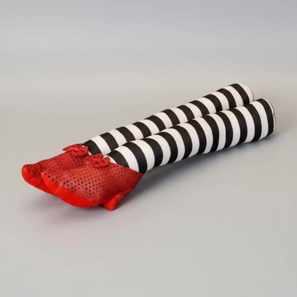 Door Stopper Plush Witch Legs Halloween Decoration