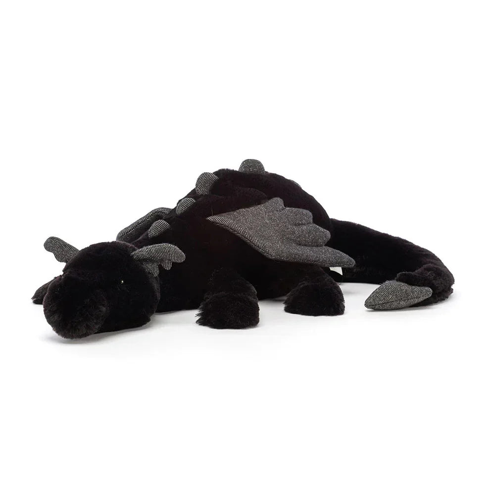Dragon Plush Toy Extra-Soft With Embroidered Face and Wings