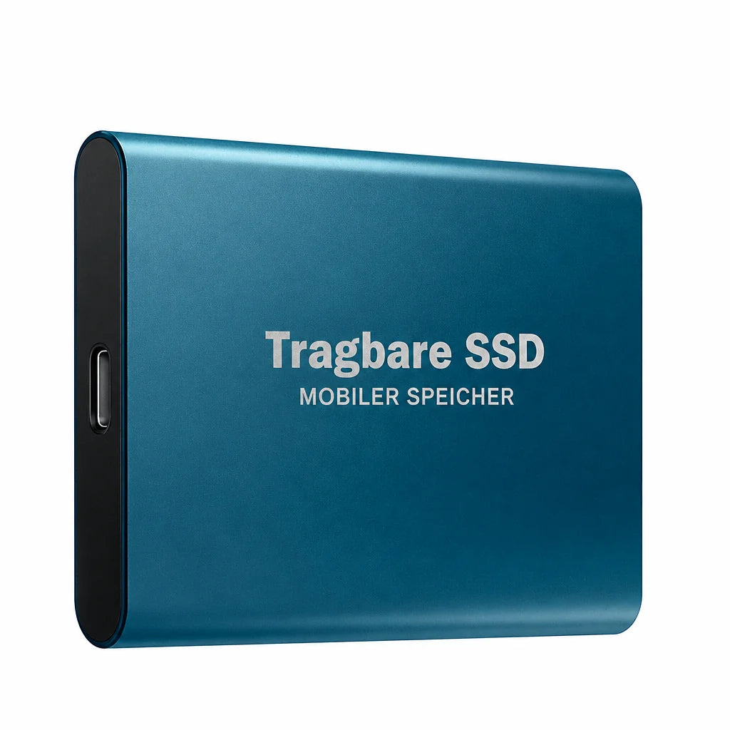 External SSD Rugged Shock-Resistant Fast USB-C