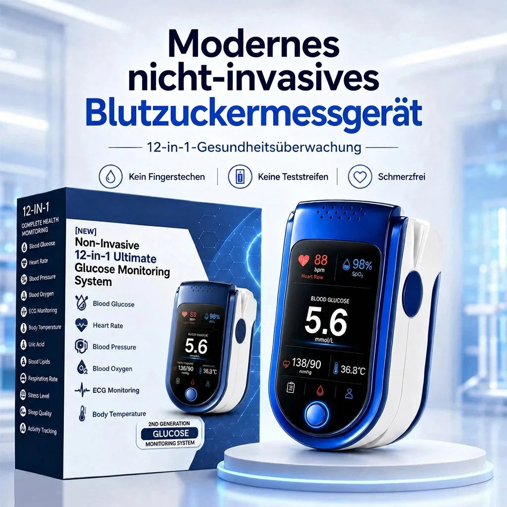 Fingertip Pulse Oximeter Clear Digital Display