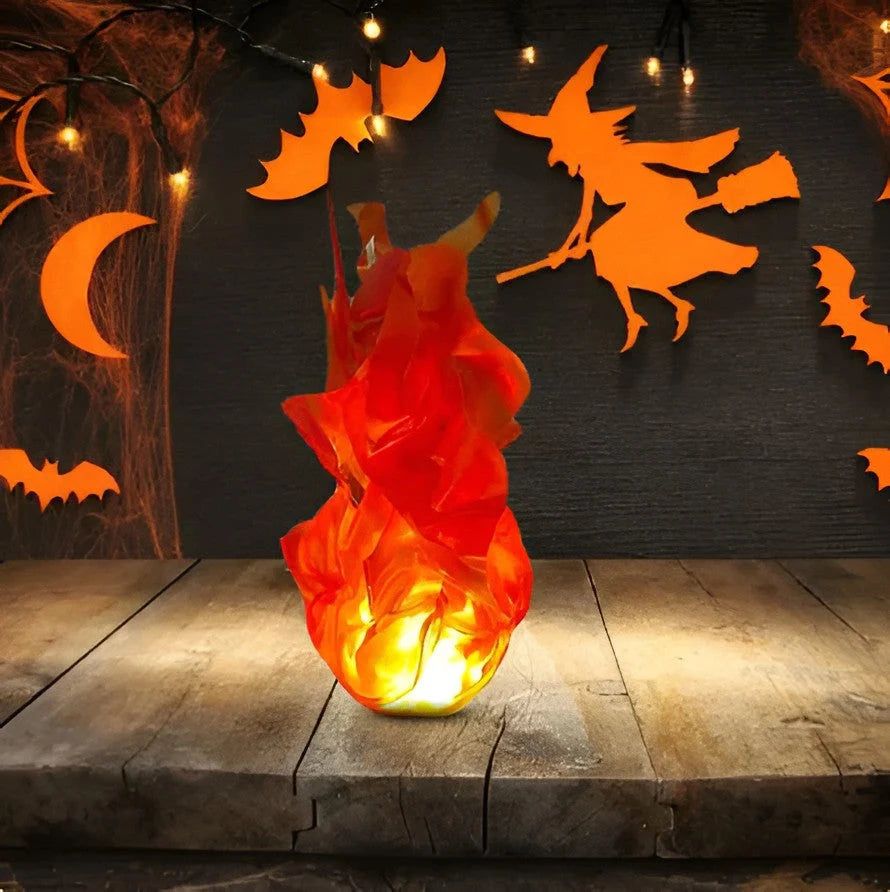 Fireball Costume Prop LED Floating Effect Battery-Powered
