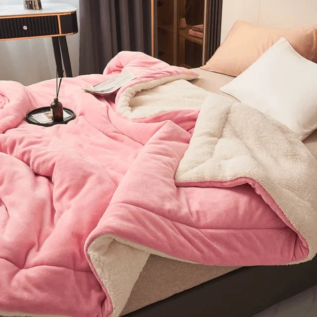 Fleece Blanket Flannel Machine Washable Soft Warmth