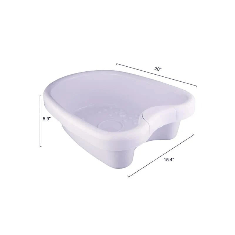 Foot Soaking Basin Spacious Textured Massage Bottom