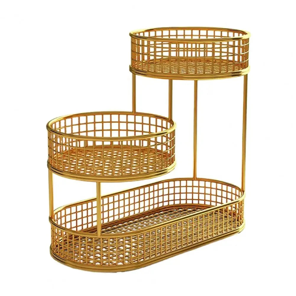 Fruit Stand Multi-Tier Metal Space-Saving