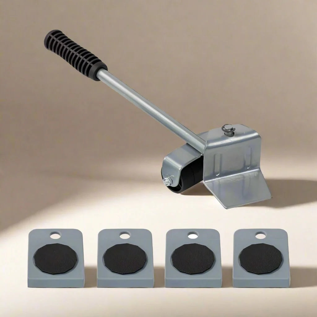 Furniture Lifting Kit Non-Scratch Sliding Pads 330 lb Capacity