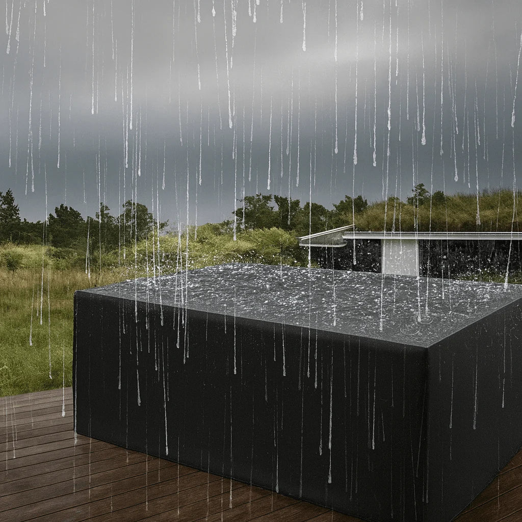 Garden Furniture Cover Water-Repellent Polyester UV-Resistant All-Weather Protection