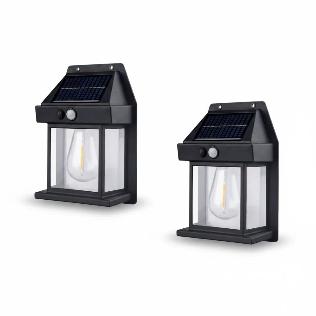 Garden Spotlight Solar-Powered Motion Sensor Waterproof