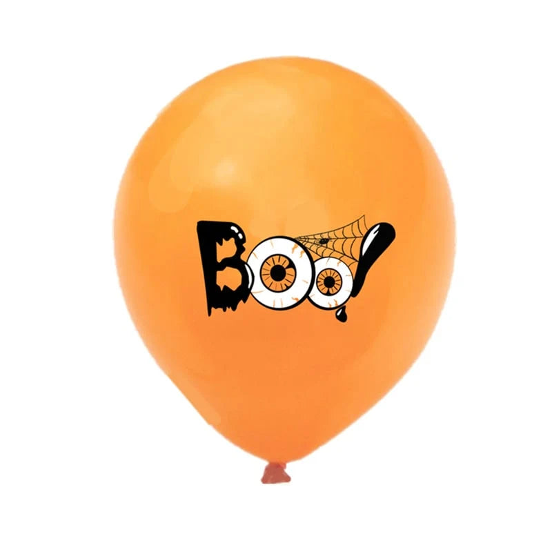 Halloween Balloons Printed Latex Set of 10