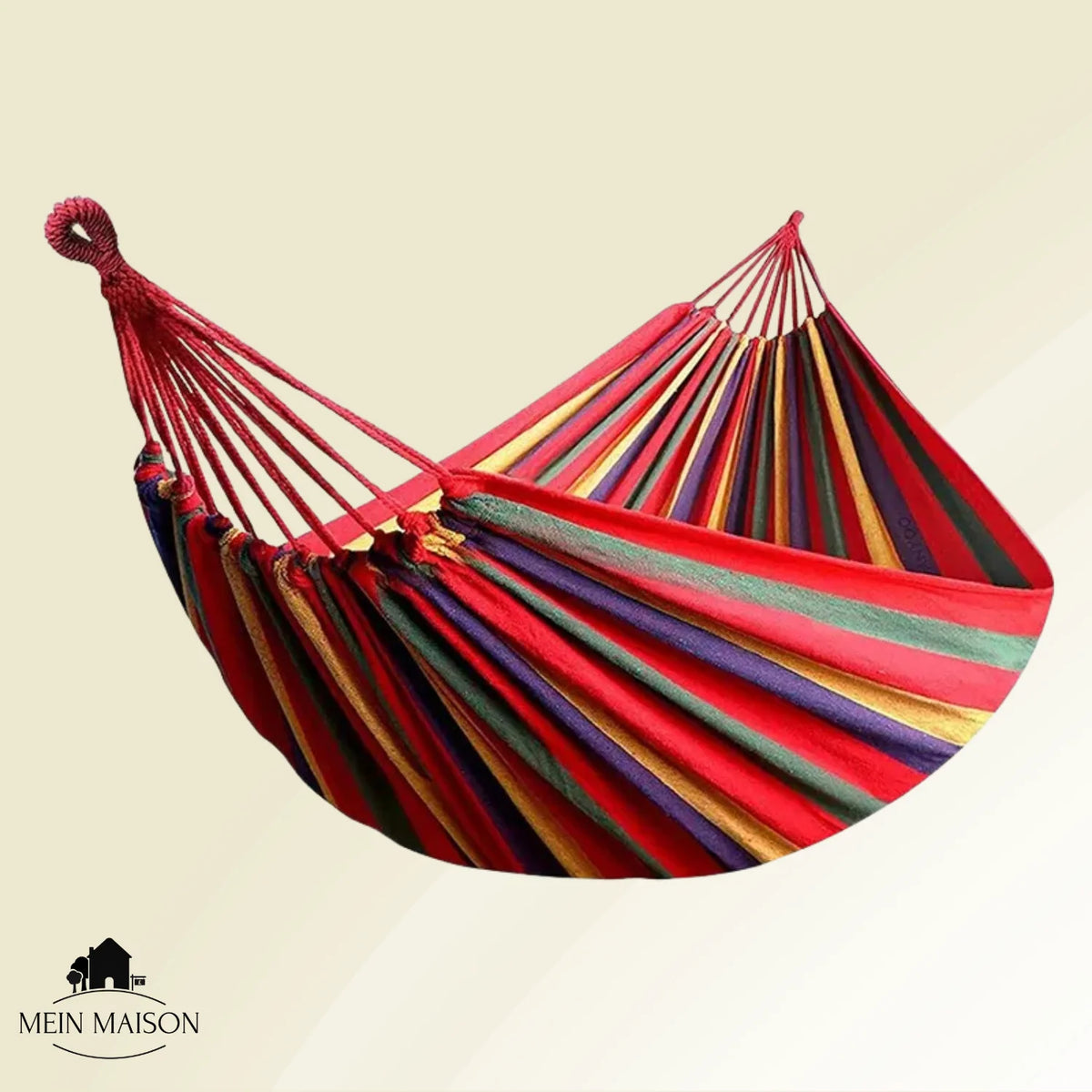 Hammock Cotton Canvas Anti-Slip 441 lb Capacity