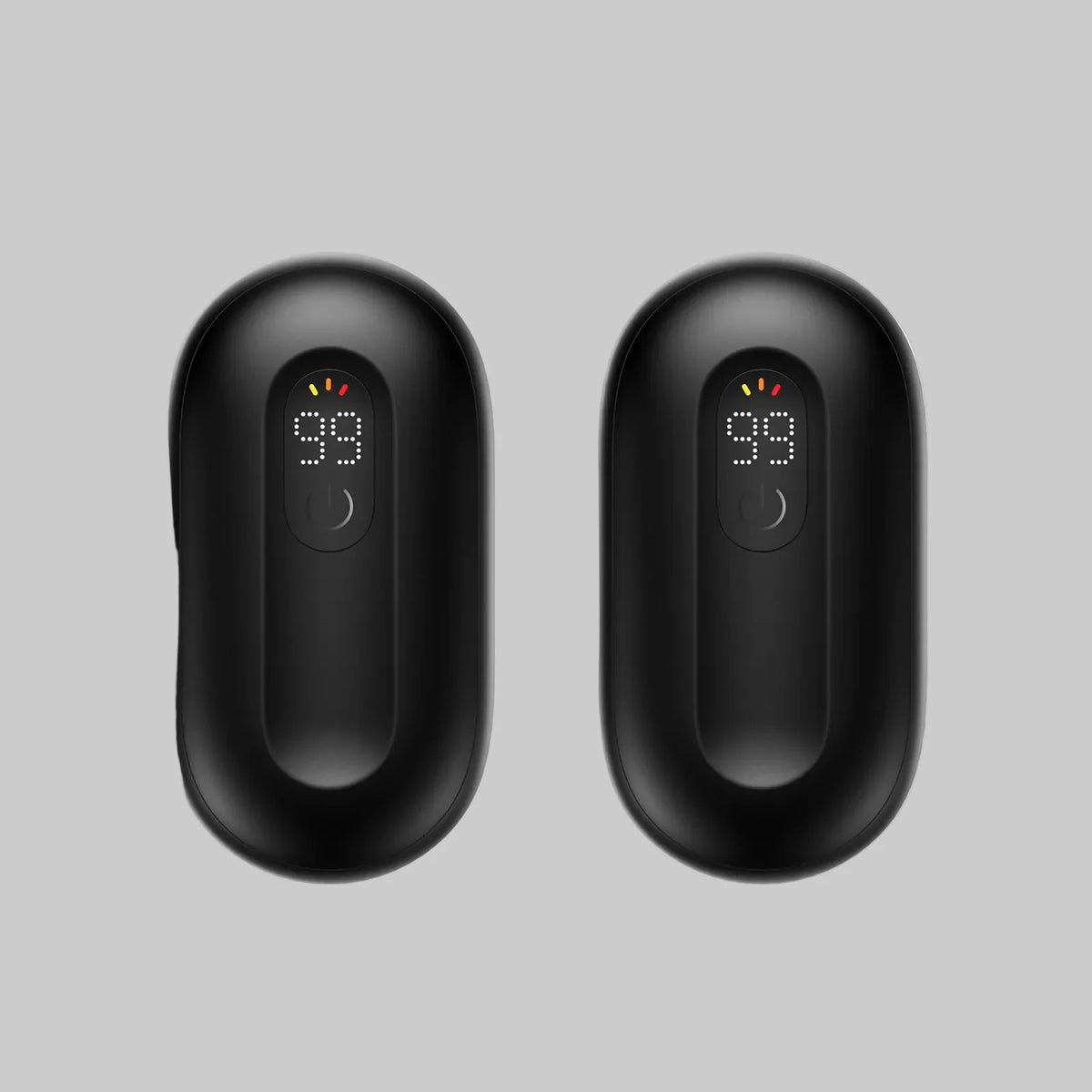 Hand Warmer Set Magnetic USB-C Rechargeable LED Display