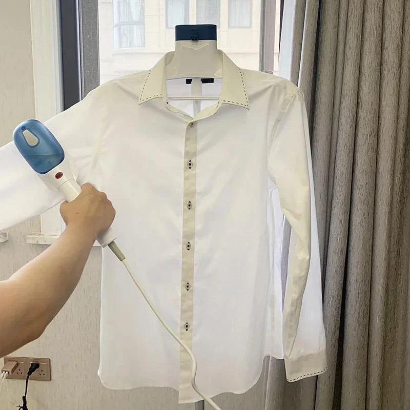 Handheld Garment Steamer Fast Heating Brush Attachment