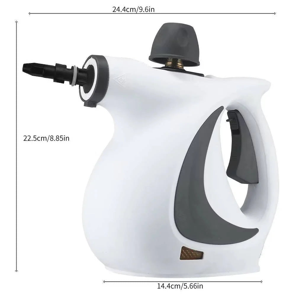 Handheld Steam Cleaner High-Pressure Chemical-Free With 4 Attachments