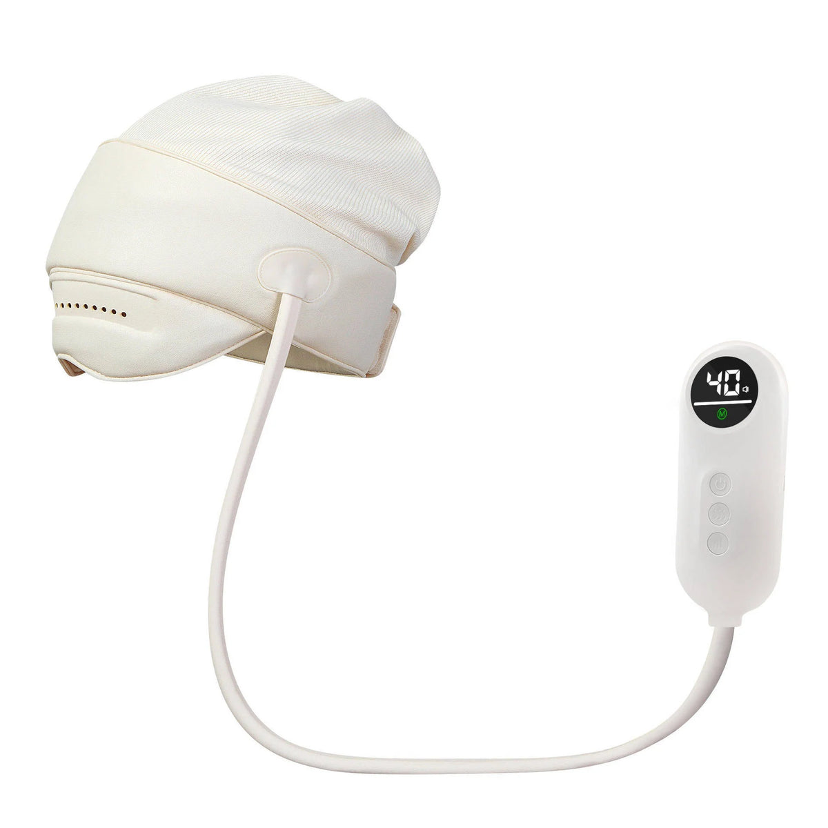 Head and Eye Massager Heat & Air Pressure Rechargeable Foldable Design