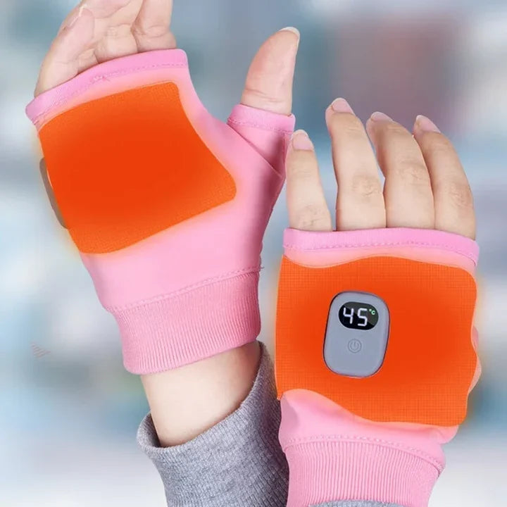 Heated Gloves Rechargeable Adjustable Heat Up to 6-Hour Battery Life
