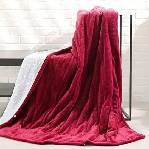 Heated Throw Blanket Six Heat Settings Auto-Off Timer