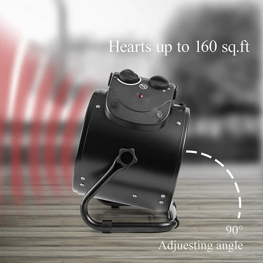 Heater Fan 1500W Forced-Air IPX4 Moisture Protection