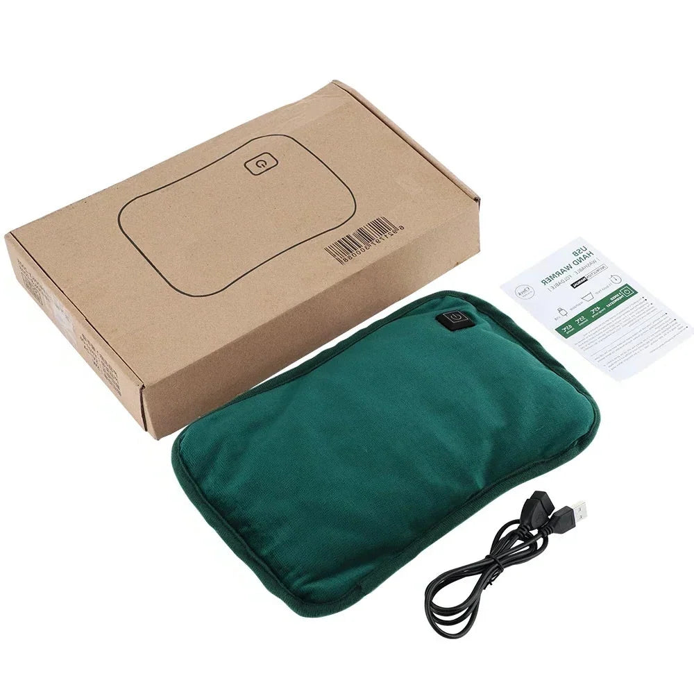 Heating Pad Plush Cordless USB-Rechargeable Rapid Heating