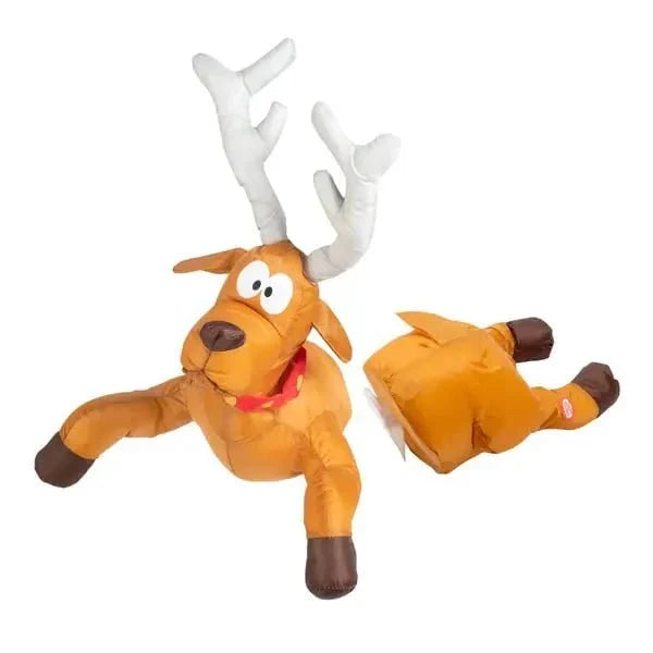 Holiday Window Display Motion-Activated Moving Figures & LED Lights