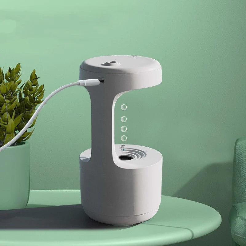 Humidifier Ultrasonic Cool Mist LED Clock Large Capacity
