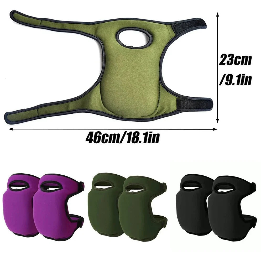 Knee Pads High-Density EVA Foam Adjustable Water-Resistant