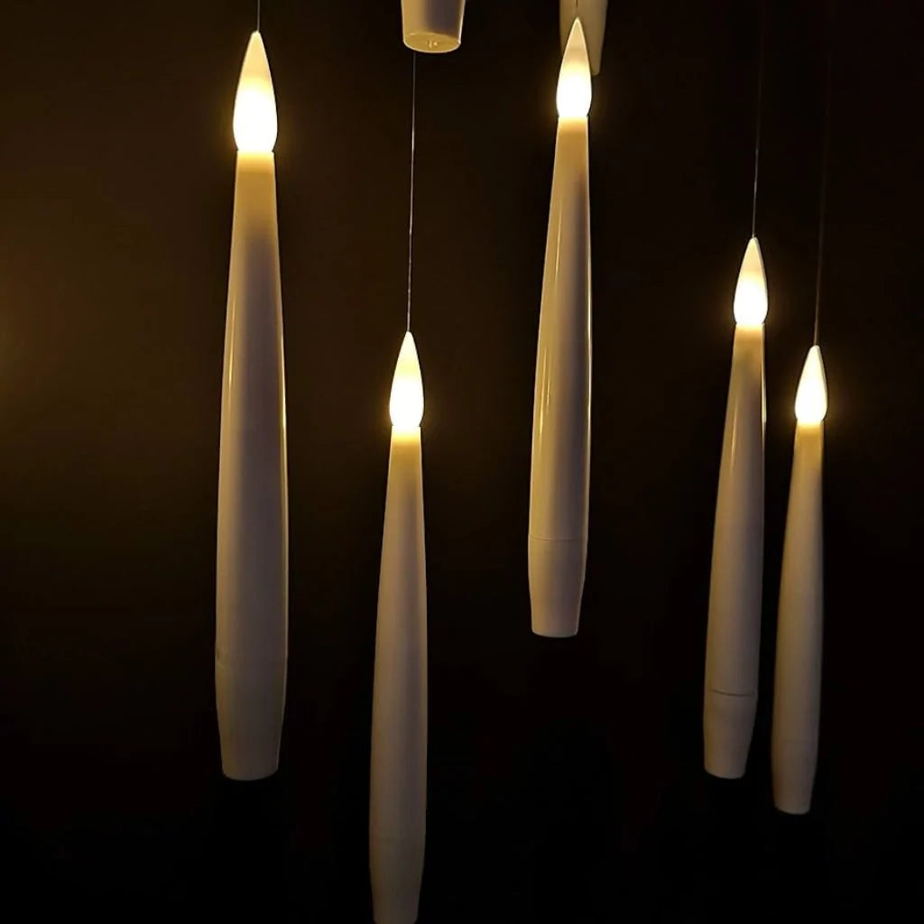 LED Candles Flickering Flameless Remote-Controlled Floating