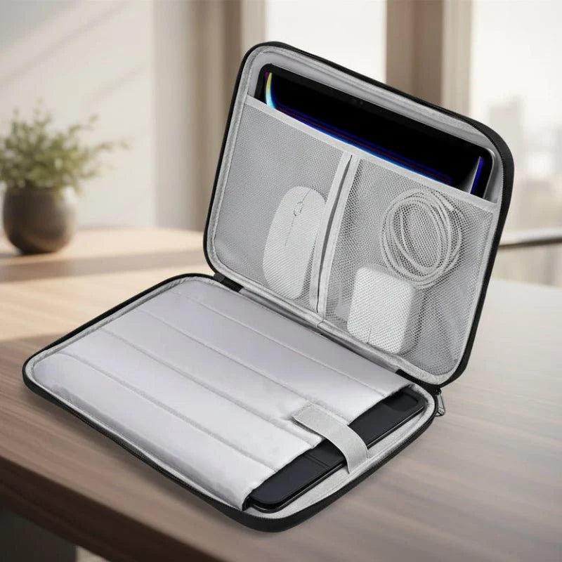 Laptop Sleeve Water-Resistant Impact-Absorbing Padding Slim Lightweight