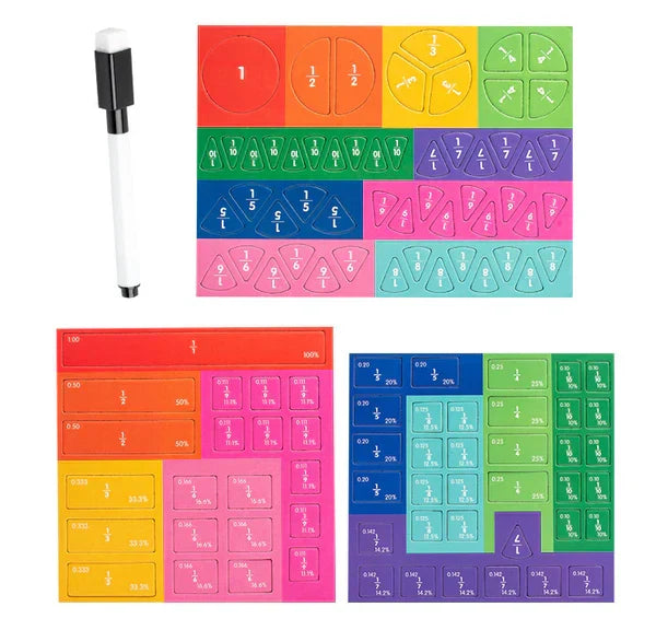 Magnetic Learning Book Hands-On Fraction Models