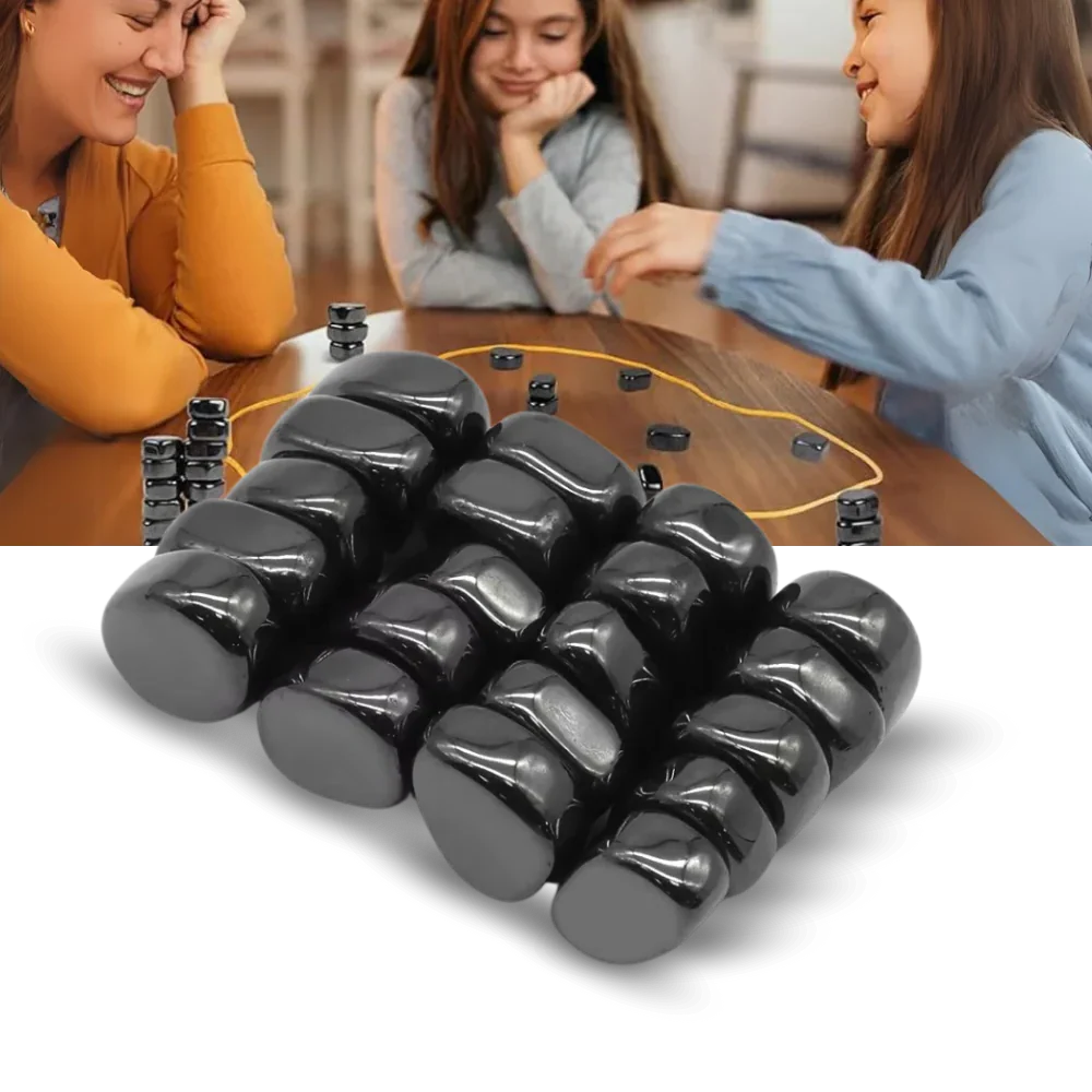 Magnetic Strategy Game Adjustable Rope 20 Pieces
