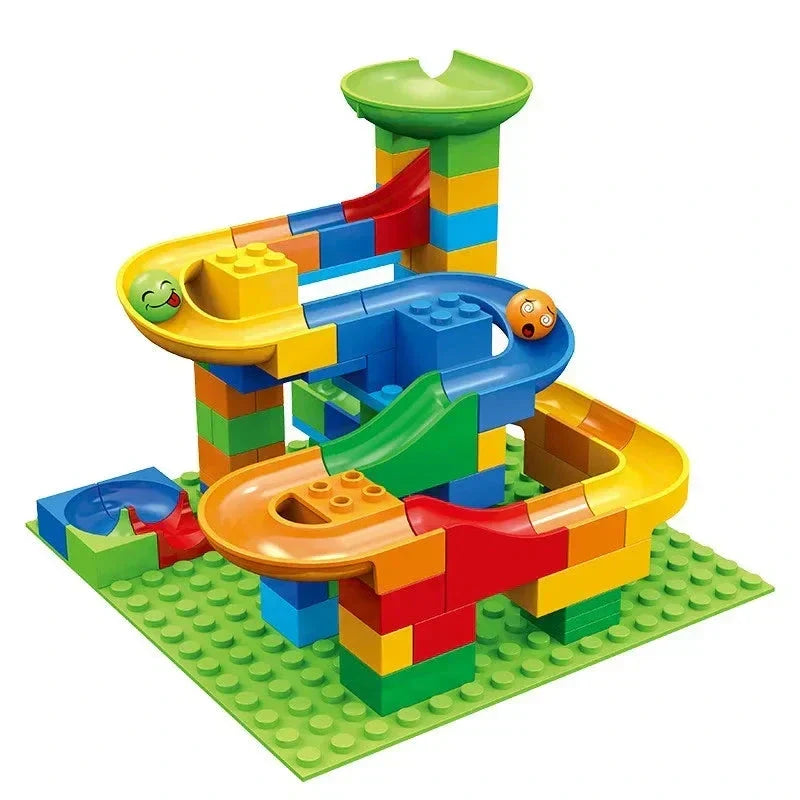 Marble Run Building Set Customizable Tracks 168 Pieces